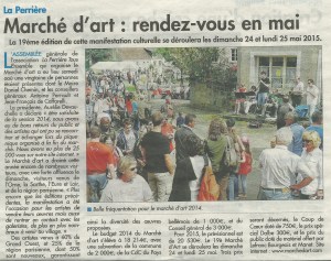 Article Marché d'Art